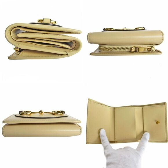 Pre Loved gucci Women Beige Wallets - Picture 4 of 8